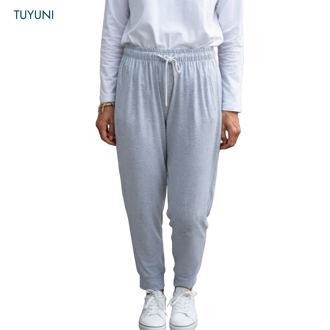 Jogger Delgado Gris Claro